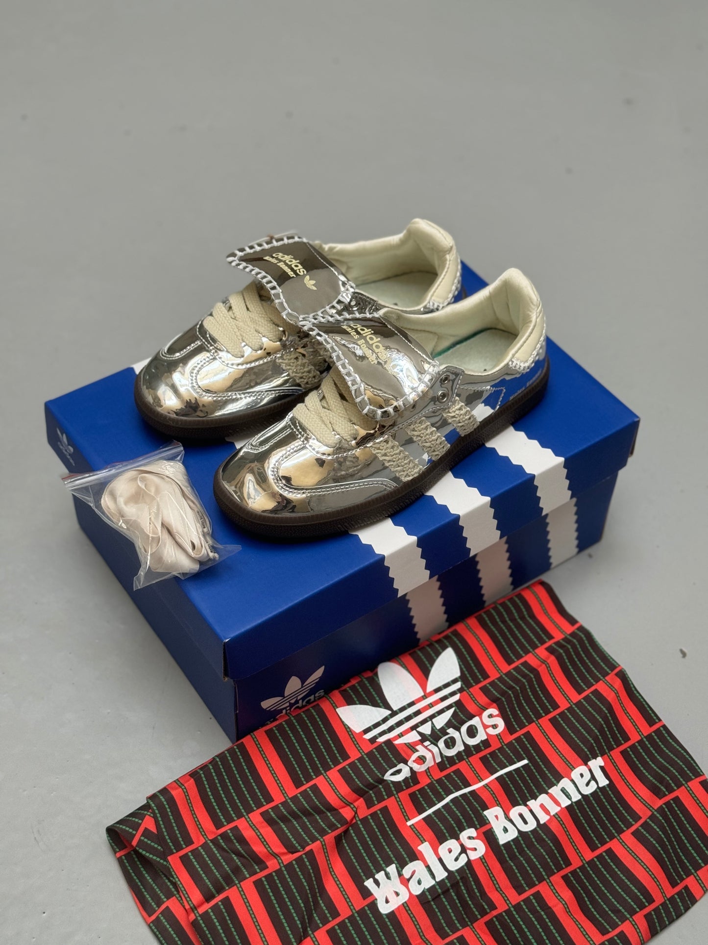 Adidas Samba Wales Bonner Silver