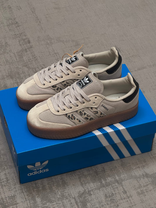 Adidas Samba Plataforma Beige