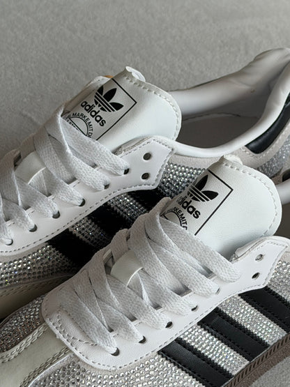 Adidas Samba Rhinestone Crystal White