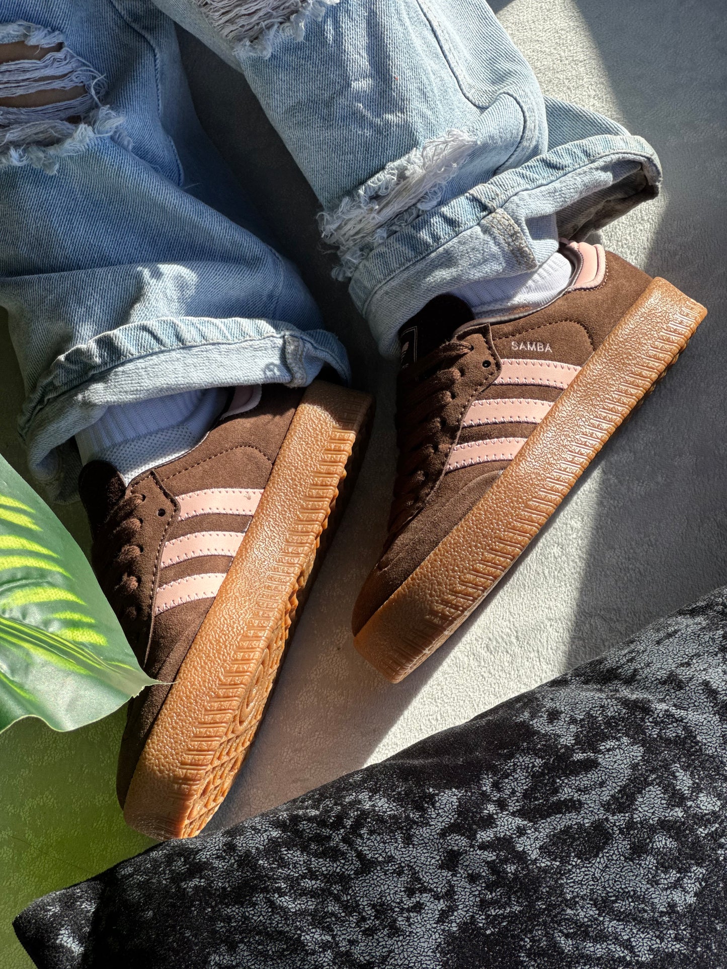 Adidas Samba Café Plataforma