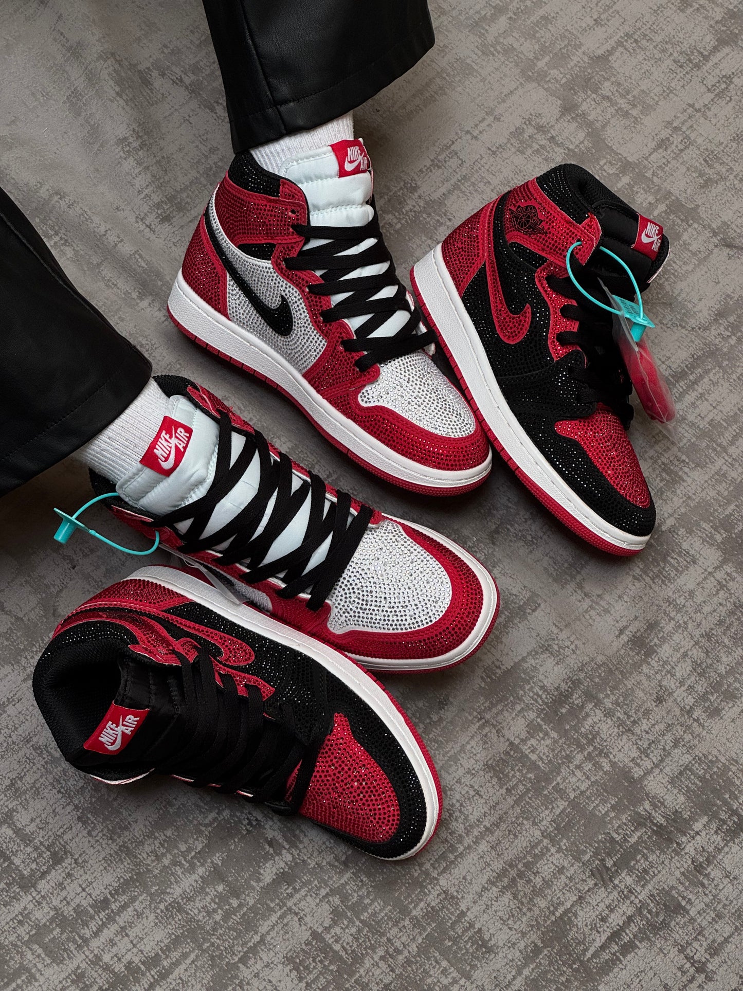 Air Jordan 1 Chicago Swarovski