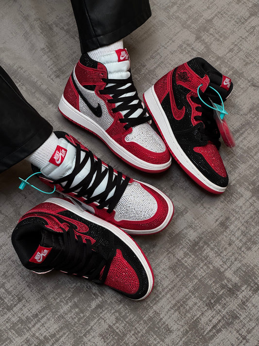 Air Jordan 1 Chicago Swarovski