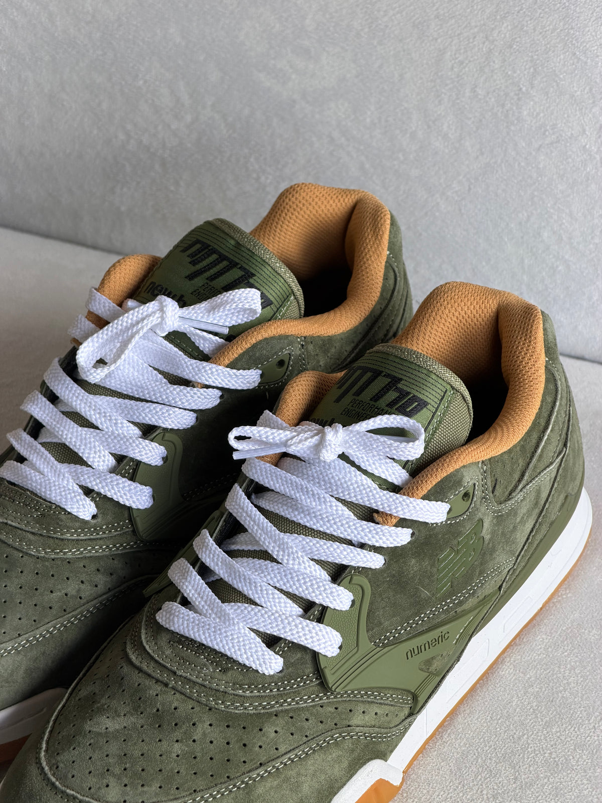 New Balance Numeric 770 Dark Olivine Gum