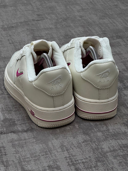 Nike Air Force One Just Do It Metallic Pink