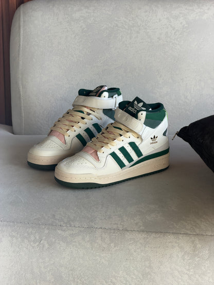 Forum 84 High "Off White / Team Dark Green"