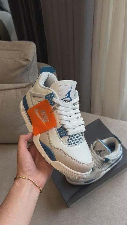 Air Jordan Retro 4 Military Blue