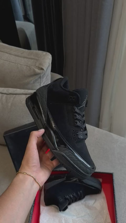 Jordan Retro 3 Black Cat